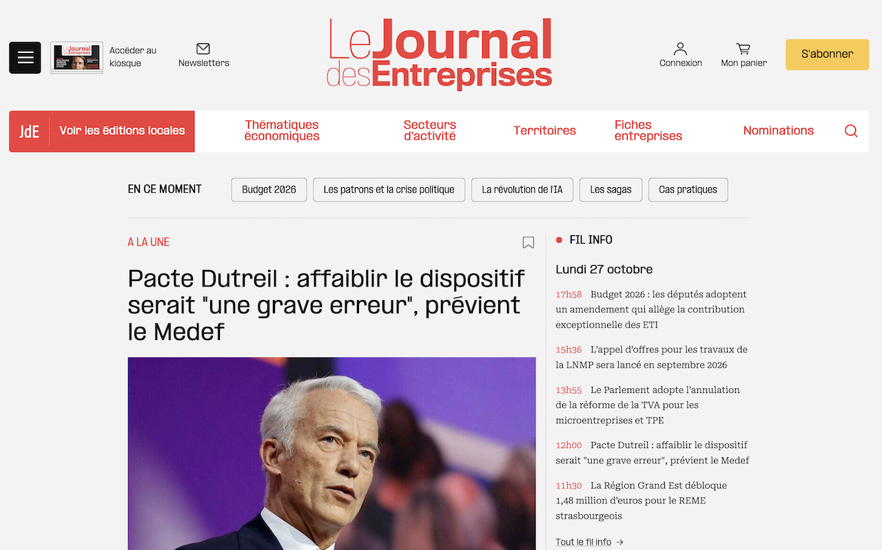 Agence Web Coheractio - Création de site Internet et site e-commerce - Le Journal des entreprises